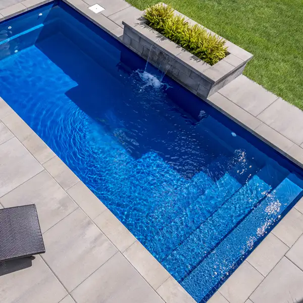 Aquarino pool with topaz liner